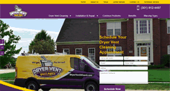 Desktop Screenshot of dcdryervent.com